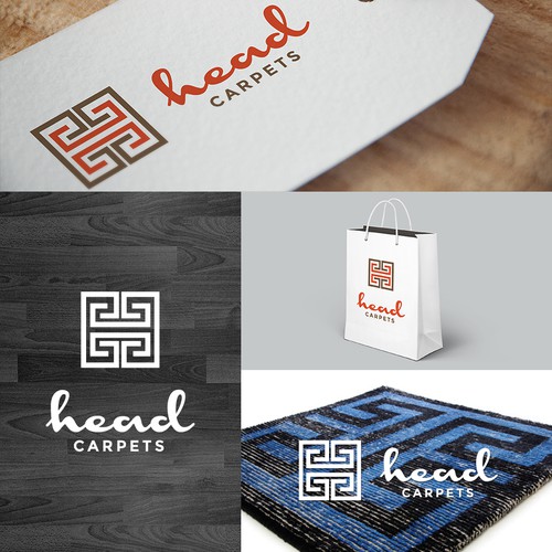 Logo for a online shop for designer carpets.