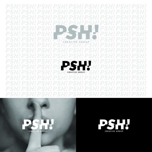 PSH! Logo for a creative group