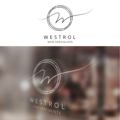 Logo for a WESTROL VEIN SPECIALISTS