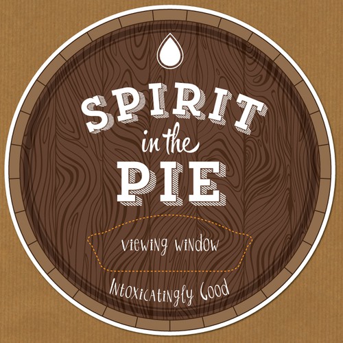 Concept of label for pies