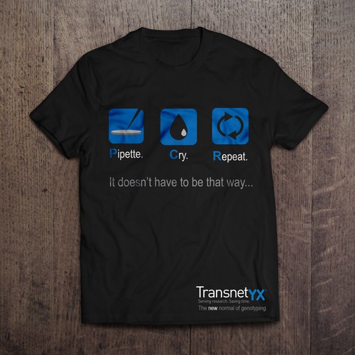 TransnetYX Shirt Design (Black)