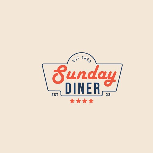 Logo design for a restaurant.
