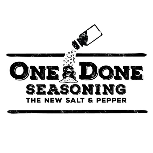 Bold logo concept for a seasoning company