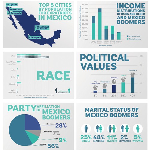 Infographics for Baby Boomer Retirement