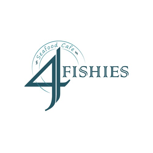 Elegant logo concept for a Seafood restaurant