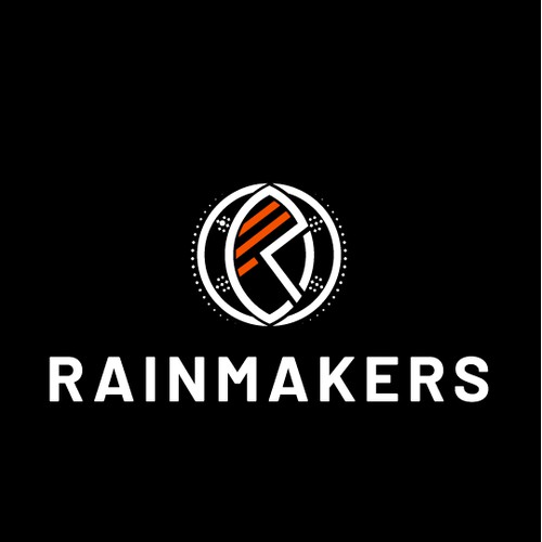Rainmakers logo available for customisation and sale