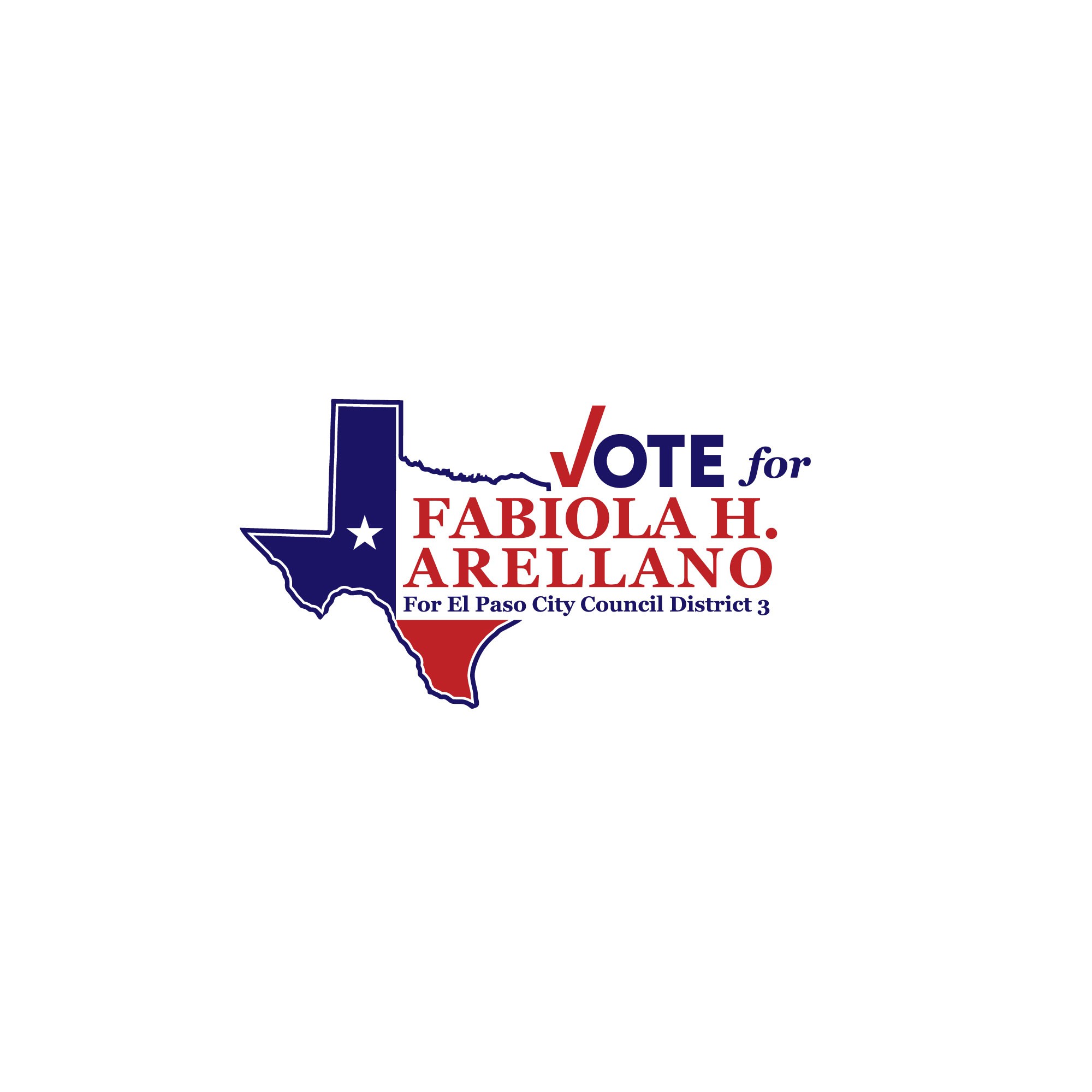 I need a logo for my political campaign. I like the colors blue, red, black. Maybe white.