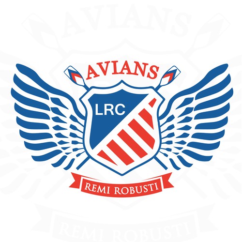T-Shirt design for rowing club "Avians"