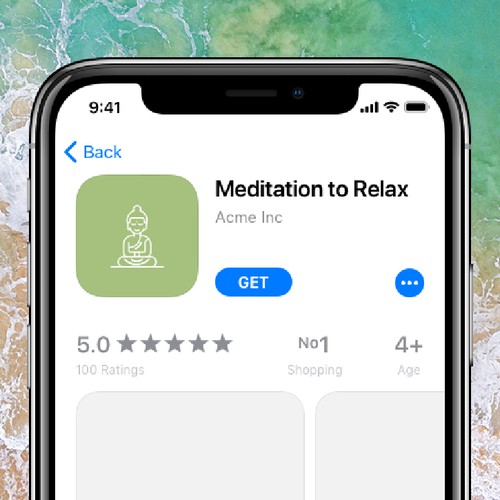 App Icon I made for a meditation app