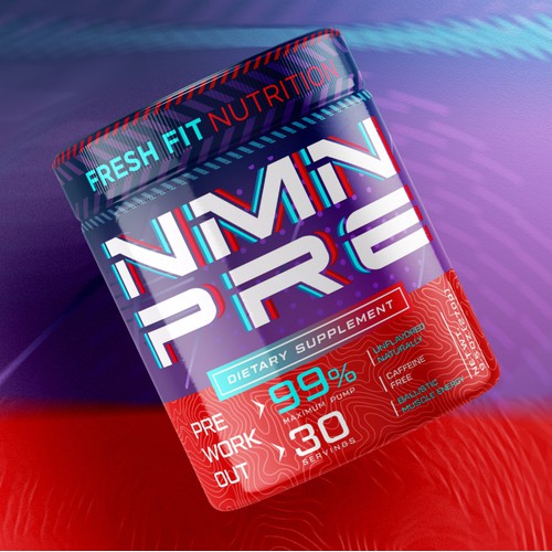 Supplement label design