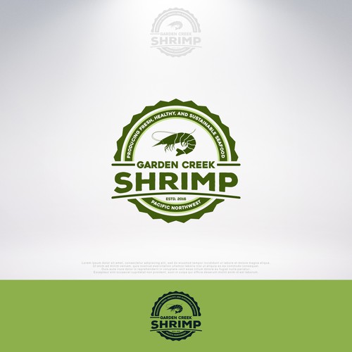 Logo concept for seafood company