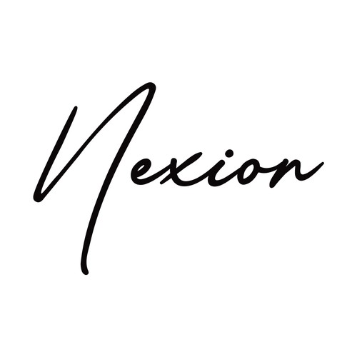 A Modern Handwritter Style Logo For Nexion 