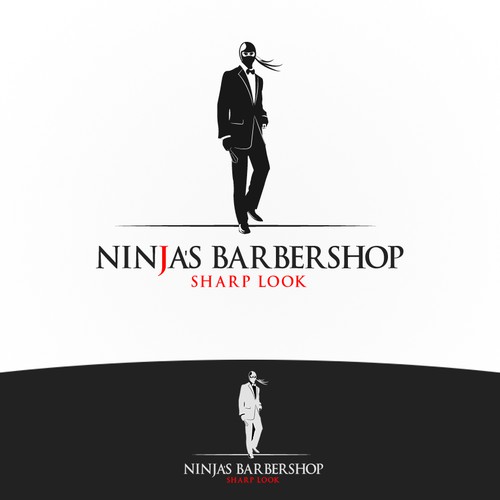 Create a modern and professional barber Ninja!