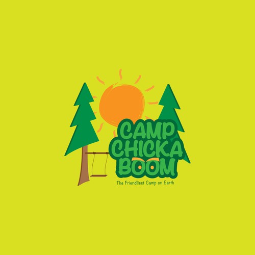 Logo Concept for Camp Chicka Boom