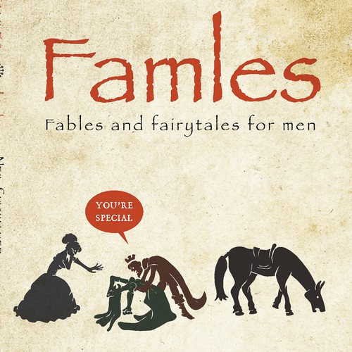 Book cover - fairytales for men - humour