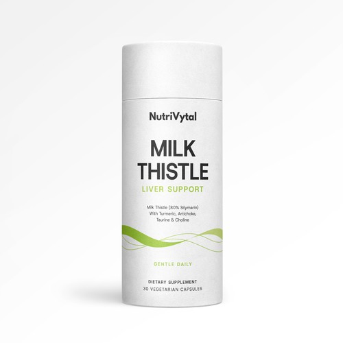 Milk Thistle - Liver Support Packaging