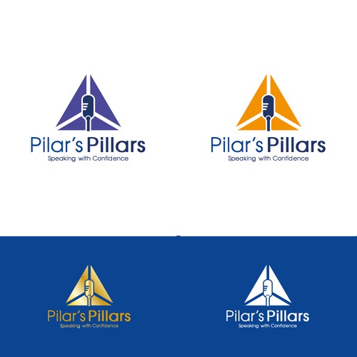 pilar's pillars logo winning concept