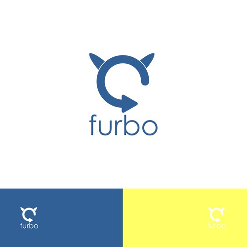 Design a modern, sophisticated logo for a smart pet tech brand