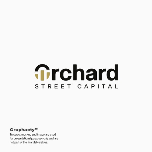 Logo designs for Orchard Street Capital.
