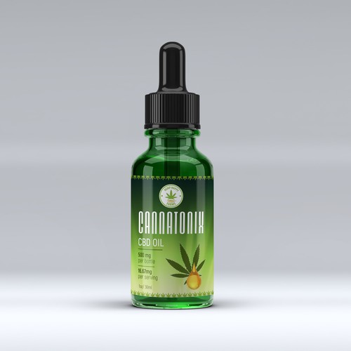 Label design for CBD Oil