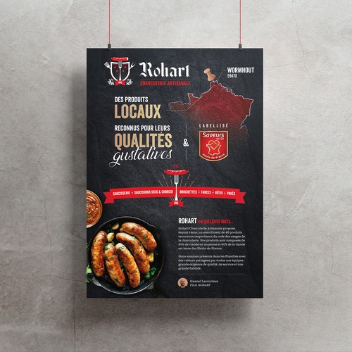 Affiche Charcuterie Rohart