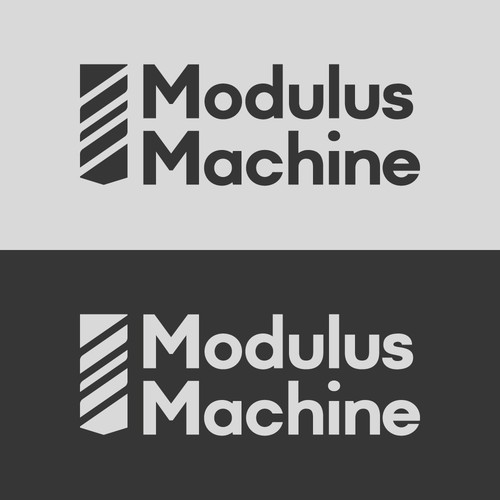 Modern logo for Machining company