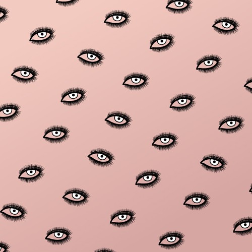 Logo for false lashes brand