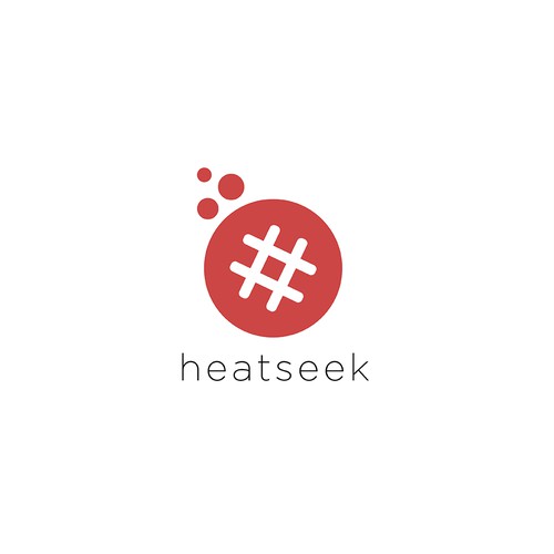 Logo concept heatseek