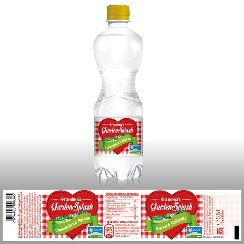 Etiketten für Limonade