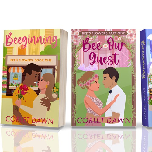 Illustrated Romance Covers