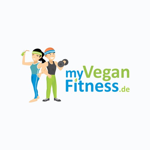 logo für myVeganFitness.de
