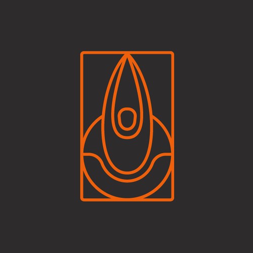 Elegant logo for yoga