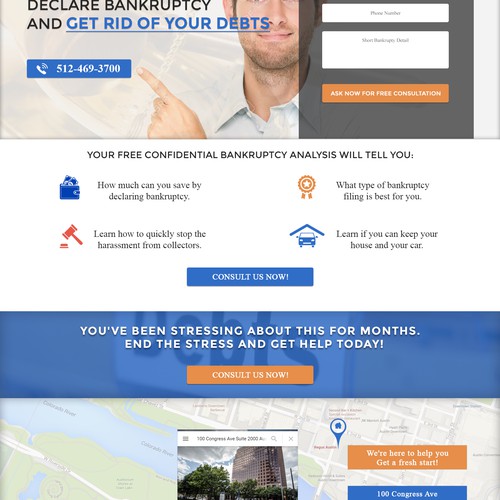 Landing page