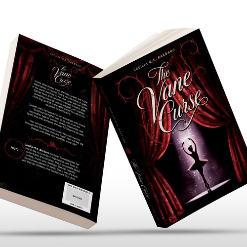 The Vane Curse — YA Dark Romance Book Cover