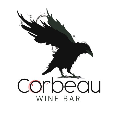 Logo concept for a Winebar