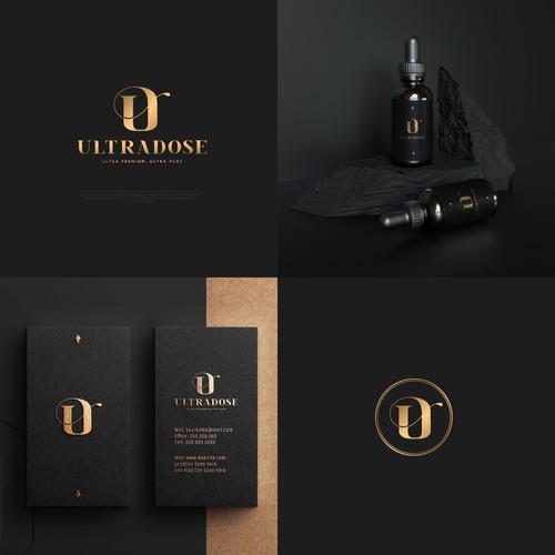 Luxury design for CBD products company
