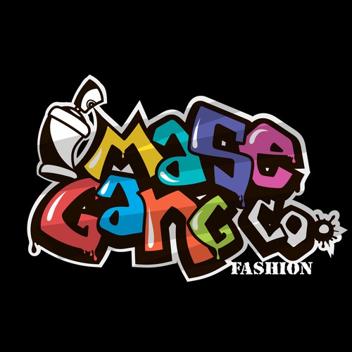 Graffiti style logo