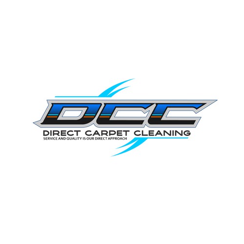 Logo for carpet cleaning service