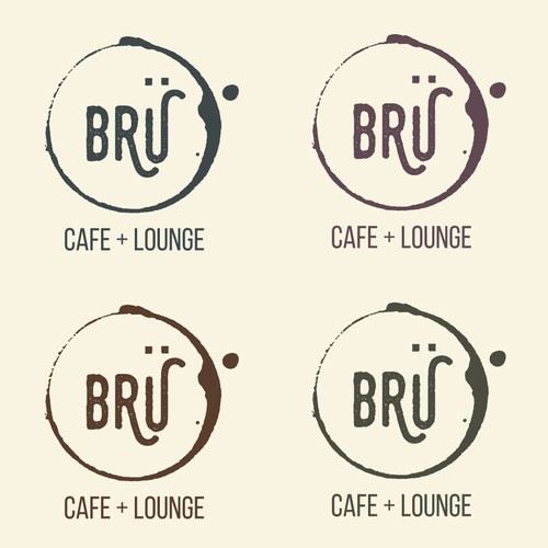Modern logo for cafe and lounge