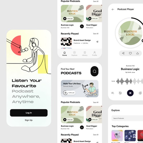 Podcast Mobile App