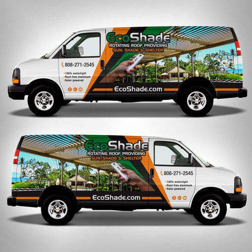 Design a Van Wrap for EcoShade in Hawaii!