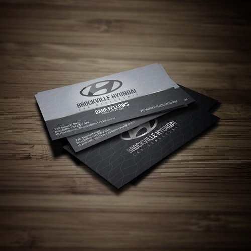 Business card Hyundai Brockville