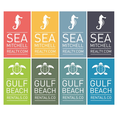 Brand refresh for SeaMitchell Realty & Gulf Beach Rentals
