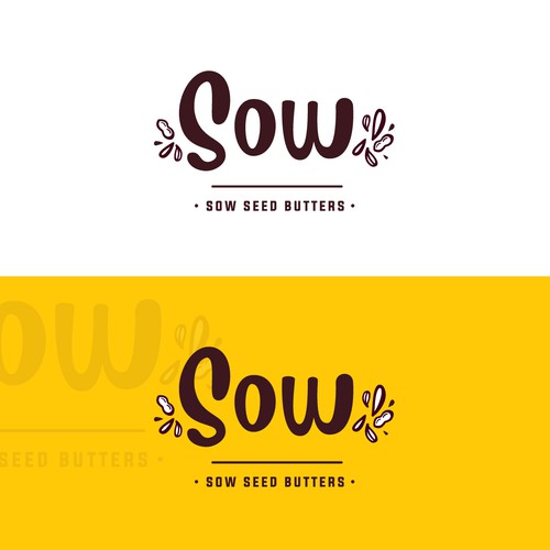 Bold logo design for Seed Seed Butters