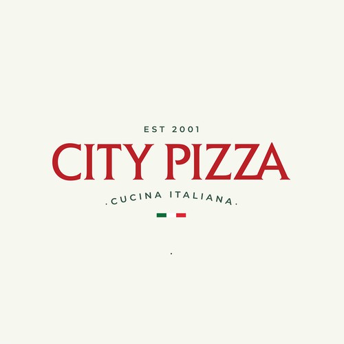 City Pizza Logo Design