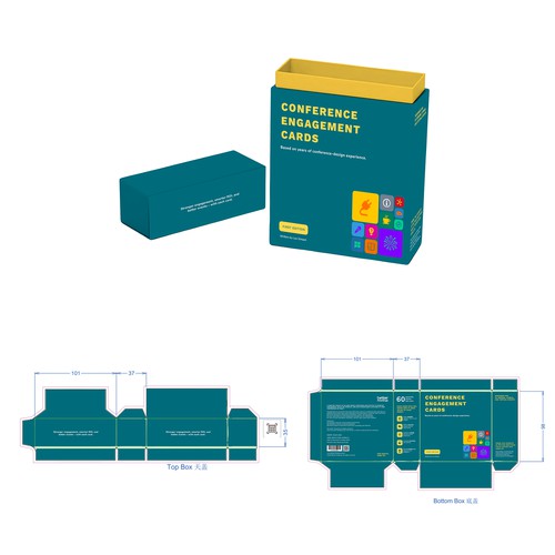 Engagement Cards, Deck Card Box