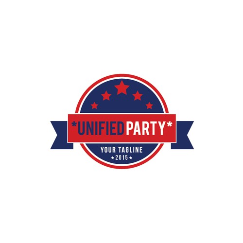 Create a striking logo with our words for our local political party.