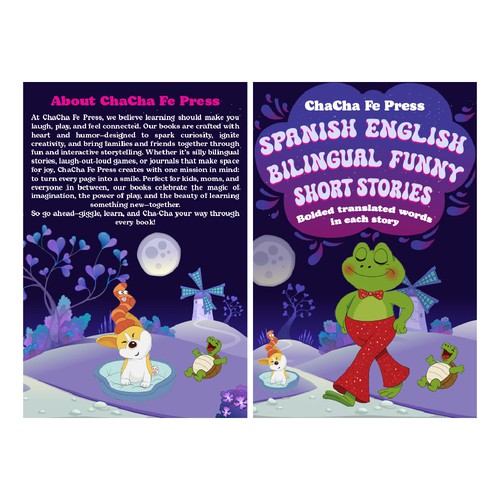 Book Cover for Spanish English Bilingual Short Stories