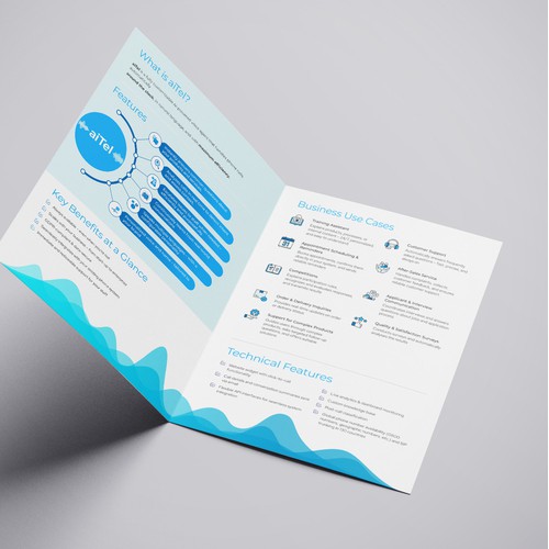 Telequest – AI-Tel Product Brochure Design