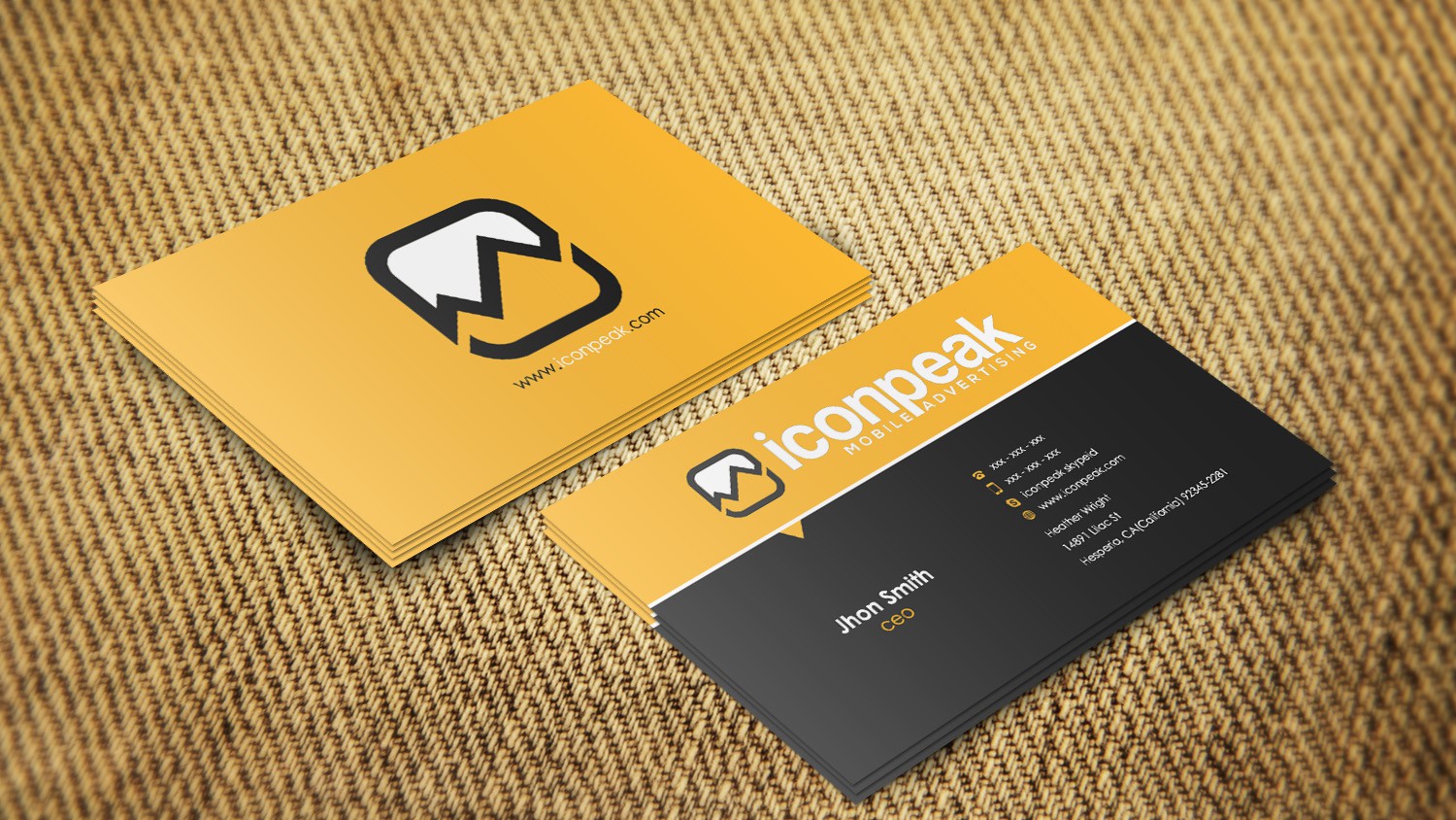 New stationery wanted for iconpeak